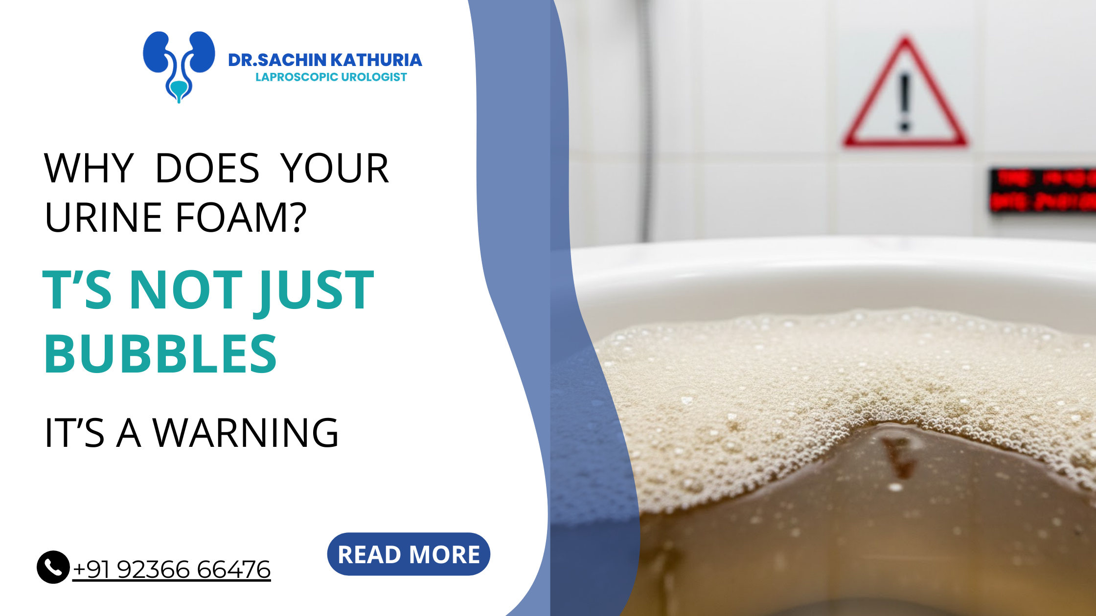Why Does Your Urine Foam? It’s Not Just Bubbles — It’s a Warning
